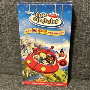 RARE! Disney Little Einsteins Our Big Huge Adventure VHS Tape 2005 Late Release - Picture 1 of 11