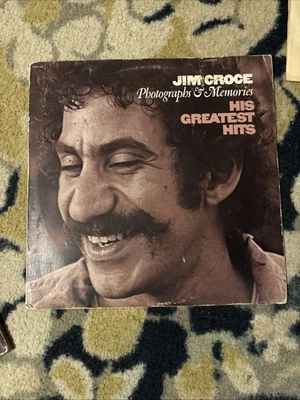 Джим Кроче фотографии и воспоминания LP виниловая пластинка 1974 ABC внутренний ABCD-835 VG +/VG + - Изображение 1 из 4