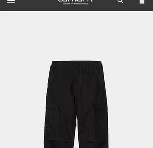 Carhartt WIP Regular Cargo Pant Black Herren Hose Cargohose Schwarz - Bild 1 von 5