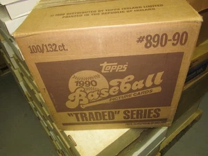 Estuche intercambiado de béisbol Topps 1990 - Estuche sellado (100 juegos) - Imagen 1 de 3