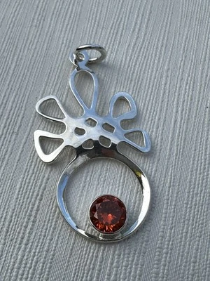 Ciondolo Kultaseppa salovaara Argento Sterling Finlandia Quarzo Finlandese Vi... - Immagine 1 di 4