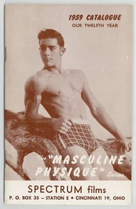 Spectrum Films 1959 Catalog Gay Masculine Physique Frank Maurno Ted Martin 23442 - Bild 1 von 5