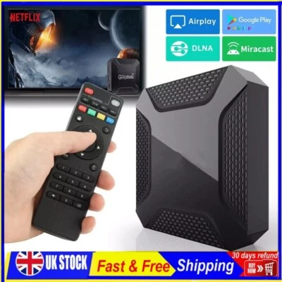 Android 13.0 Smart TV Box 4K HDMI Quad Core HD 4GB+64GB WIFI Media Stream Player - Bild 1 von 4