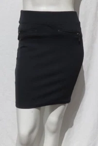 LIVERPOOL JEANS Company US 0 25 P Stretch Ponte Knit Pull On Pencil Moto Skirt - Picture 1 of 6