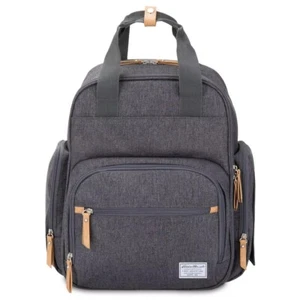 Eddie Bauer Summit Backpack Baby Diaper Bag 13 Pockets Gray unisex - Picture 1 of 6