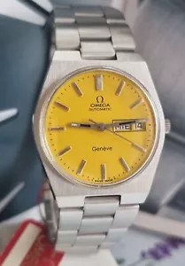 Vintage Omega Geneve,automatic 1022, ref:166.0125 gents watch,new Parts,n.o.s - Imagen 1 de 17