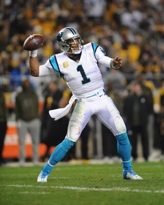 Cam Newton #1 Carolina Panthers NFL 8"X10" Glossy Photo Print 14-VCX - Picture 1 of 1