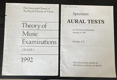2 ABRSM Exam Papers 1992 & 1993  - Image 1 of 4