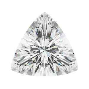 0.11 Ct Natural Diamond Loose Trillion Cut I-SI1 Off-White Color Loose Gem 