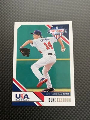 2020 USA Baseball Stars and Stripes #61 Duke Ekstrom - Image 1 of 2
