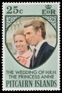 PITCAIRN ISLAND 136 (SG132) - Princess Anne Royal Wedding (pa81594) - Picture 1 of 1