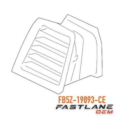 Ford Explorer 2016-2018 rejilla de tablero izquierda nueva OEM FB5Z-19893-CE Foto 1 de 4