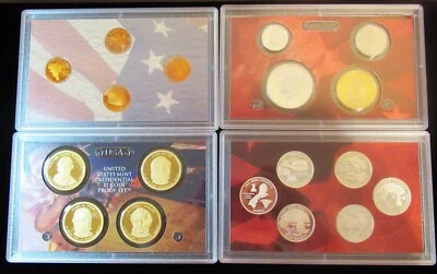 2009 18 Coin US Mint Silver Proof  Set CoA in Original Box - Image 1 of 4