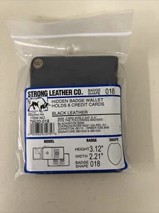 Strong LeatherCo Geldbörse mit verstecktem Abzeichen für 6 Karten Abzeichen Form 018 Artikel 79520-018 - Bild 1 von 7