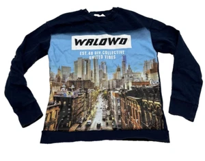 Sweatshirt WRLDWD Youth Boys size 12-14 designer H&M - Picture 1 of 6