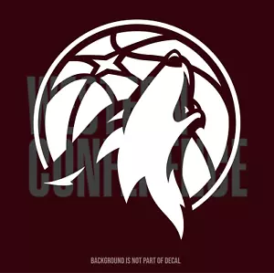 Minnesota Timberwolves Vinyl Decal Sticker - Picture 1 of 3