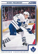 2012-13 GOLD SCORE #432 DION PHANEUF - Toronto Maple Leafs