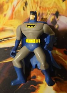 DC Comics Batman McDonalds Super Hero Miniature Figurine - Grey/Blue outfit 