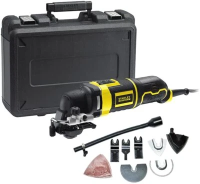 UTENSILE MULTIFUNZIONE STANLEY FATMAX FME650K CON ACCESSORI E VALIGETTA - Immagine 1 di 4