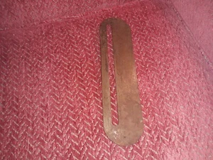 THROAT PLATE STEEL FOR 8 INCH CRAFTSMAN KING-SEELEY TABLE SAW 103.23833113 - Picture 1 of 5