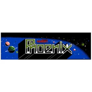 Phoenix Arcade Marquee High Quality Translite Backlit - Picture 1 of 1