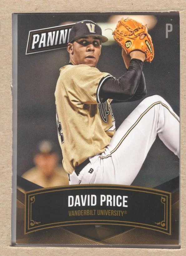 David Price 4 2015 Panini National Convention College Legends Vanderbilt - Image 1 of 2