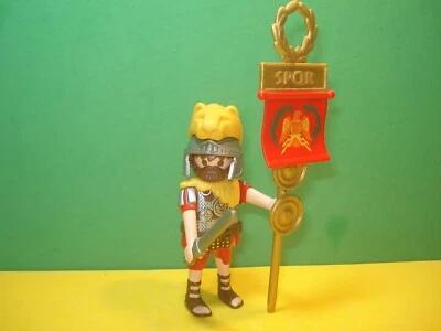 PLAYMOBIL 6490 LEGIONARIO ROMANO CON ESTANDARTE, CENTURIÓN, ESTADO NUEVO