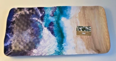 Tommy Bahama Beach Serving Platter Tray Melamine Indoor Outdoor NEW Colorful - Image 1 of 4