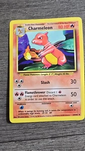 Charmeleon 24/102 Base Set Uncommon Pokemon Tcg Vintage - Picture 1 of 2