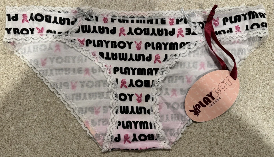 Playboy Playmate Women /Girls Panties!🥵💯🔥Lace Hipster! 😊😊💕 - Image 1 of 4