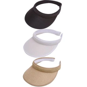 3Pack Sports Sun Visor Hats Women Men Clip on Golf Visors Hat Adjustable UV P... - Picture 1 of 5