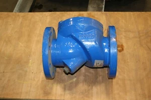 New Flowmatic Flo-Coat Flo-Flex 4" Check Valve Buna  Coated Clapper Model 745 - Picture 1 of 5