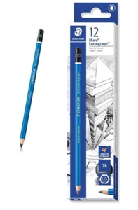 Staedtler Mars Lumograph 100-7B Graphite Pencil Made in Germany Each B472 - Picture 1 of 1