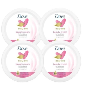 Dove Pflegende Körperpflege, Gesicht, Hand und Körper Schönheit Creme 4er Pack 2,53oz JEDES - Bild 1 von 4