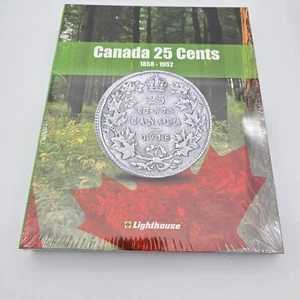 Leuchtturm Vista Kanada 25 Cent Münzalbum 1858 - 1952 - Bild 1 von 2