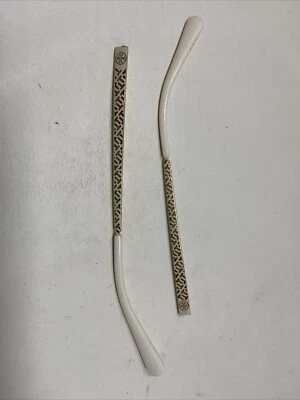 TORY BURCH TY 6035 3019t5 135mm DORADO BLANCO TEMPLO BRAZO REPUESTOS U271 Foto 1 de 4