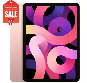 Apple iPad Air 4th Gen. 64GB, Wi-Fi, 10.9 in - Rose Gold - Picture 1 of 2