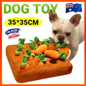 Carrots Plush Dog Toy Encourage Natural Foraging Skill Durable Interactives Dog - Picture 1 of 12