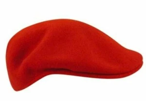 KANGOL Hat 504 Wool Flat Beret Ivy Cap 0258BC Winter Red Sizes: S - XL - Picture 1 of 5