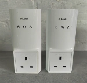 2 x D-Link DHP-P500AV Powerline Adapters DHP-P306AV - Zdjęcie 1 z 2