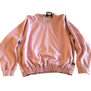 Women's Adidas Clima Shell Pullover Windbreaker Jacket Lined Sz L NWT - Picture 1 of 7