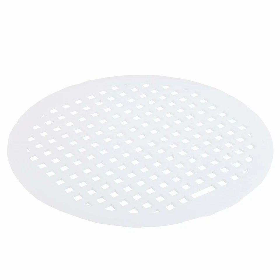 Spülbeckeneinlage Spülbeckenmatte Abtropfmatte Abstell Küche Rund Ø 32cm Weiß - Bild 1 von 1