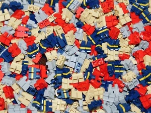 50 LEGO SHORT LEGS MALE FEMALE BOY GIRL CHILD FOR MINIFIGURES - Picture 1 of 1