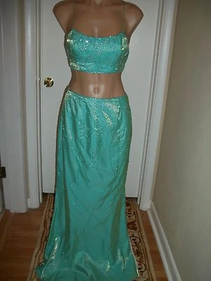 VESTIDO DE NOITE MISSES FEMININO TAMANHO 6 FORMAL DAMA DE HONRA BAILE DE FORMATURA BLING - Imagem 1 de 4