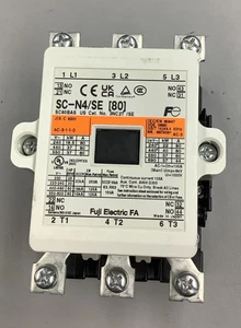 Fuji Electric SC-N4/SE (80) Magnetic Contactor (B616) - Picture 1 of 9
