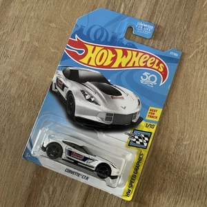 Hot Wheels 2017 #27 Corvette C7.R White Summit Livery HW Speed Graphics 1/10 - Bild 1 von 5