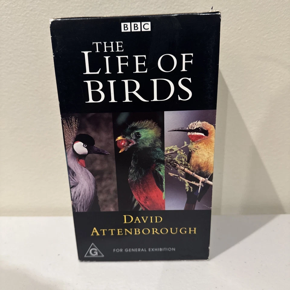 The Life of Birds Box Set 3 VHS Tapes BBC David Attenborough  ABC Video - Image 1 of 4