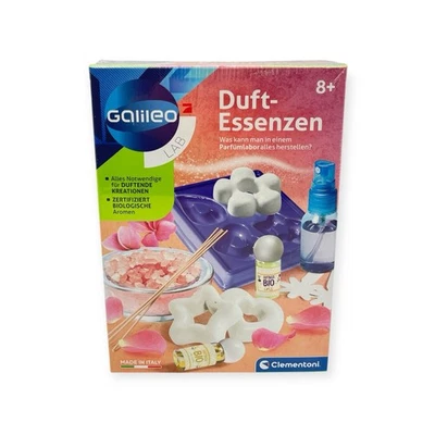 Clementoni Galileo Parfüm Labor Duft-Essenzen Set Experimentierkasten - Bild 1 von 2