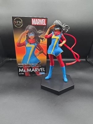 Figura Super Premium de Ms. Marvel SPM SEGA MARVEL ¡Comics! Hermoso  Foto 1 de 4
