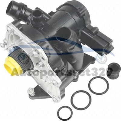 Water Pump Thermostat Housing Fits For Audi A3 A4 A6 VW 1.8T 2.0T EA888 Gen3 Foto 1 de 4